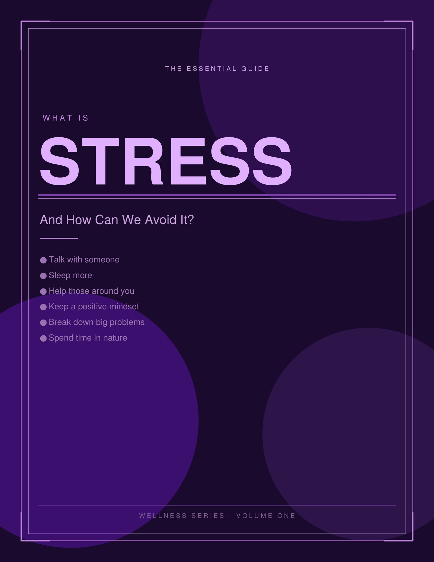 Stress Less, Live More — Digital Mindset Guide