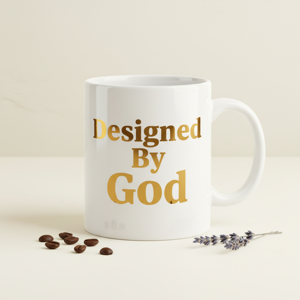 Designed By God Mug